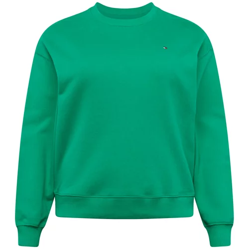 Tommy Hilfiger Curve Sweater majica travnato zelena