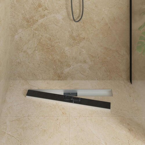  Odvod za tu&amp;scaron; s Dječjim pokrivačem Crna 80 cm Slike