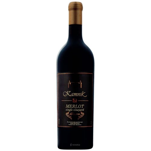 Kamnik Merlot Single Vineyrad crveno vino 0.75l Slike