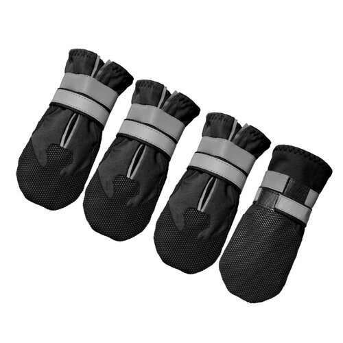 INF Pasji zunanji copati 4-pack &ndash; nedrsni spandeks z nastavljivim trakom Black M, (5000214918) Cene