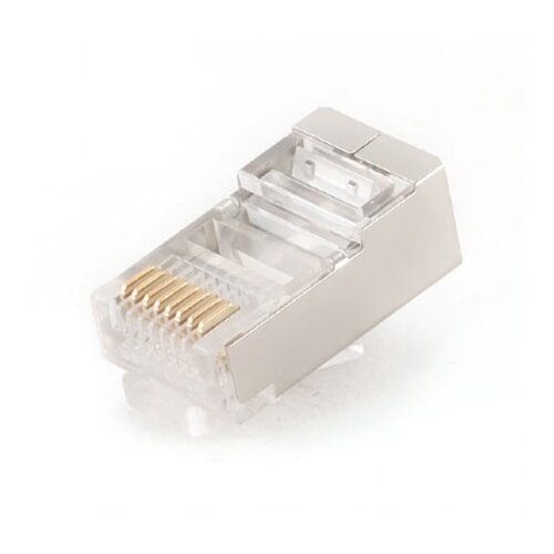 UTP konektor GEMBIRD RJ45, CAT6 gold plated, PLUG6SP/50, 50 kom Slike