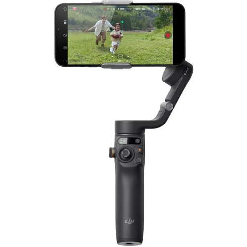 Dji Osmo Mobile 6 Gimbal Crna3-osna stabilizacija,prenosnai sklopiva, ugrađena produzena sipka