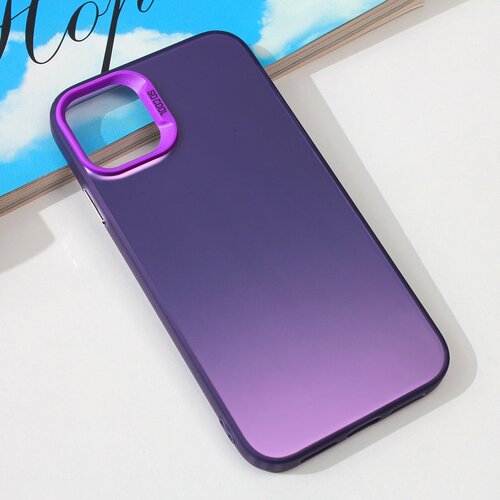 Torbica clear za iphone 11 6.1 ljubicasta Slike