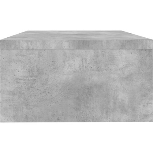  Stalak za monitor boja betona 42 x 24 x 13 cm konstruirano drvo Slike