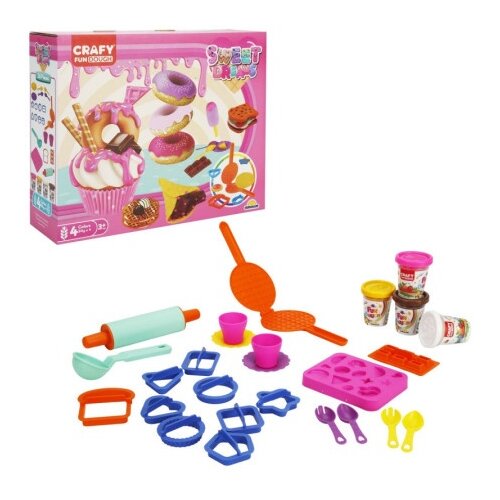 Sunman plastelin set slatki snovi ( A108211 ) Cene