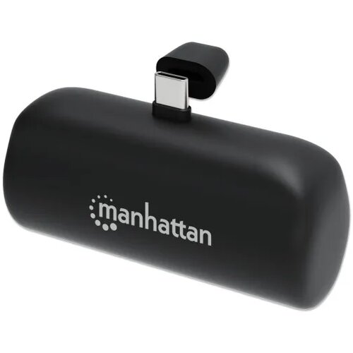  Powerbank Manhattan 1026336 5000mAh 10W/Black/USB-C Cene