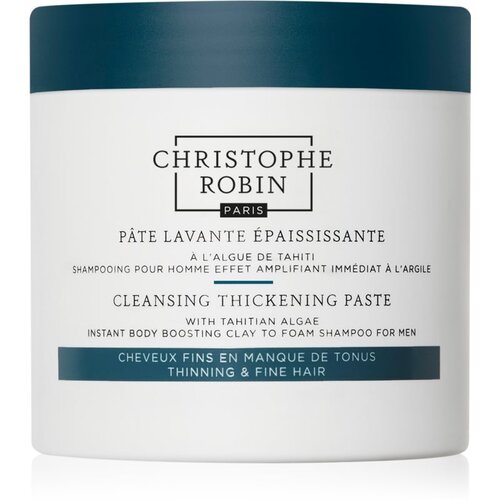 Christophe Robin Cleansing Thickening Paste with Tahitian Algae eksfoliacijski šampon za tanke ali redke lase 250 ml Cene