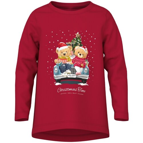 Name it majica DR 13250633 NMFVOSMAS LS NREG TOP D rdeča 98 Slike