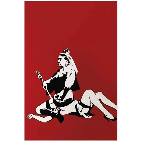  Plakat - Banksy: Queen Victoria 40x60 Bez okvira Slike