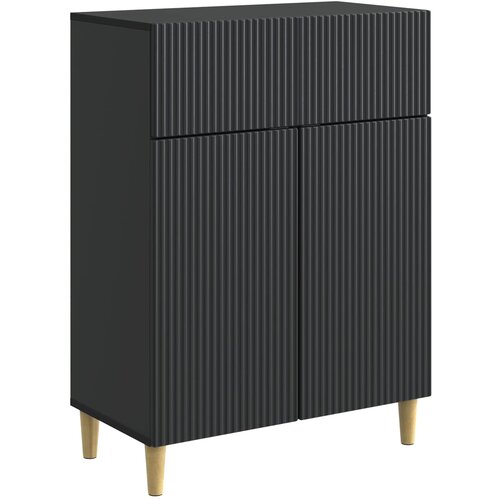  Kreveta s ladicama Crna 66 x 34,5 x 90 cm Konstruirano drvo Slike