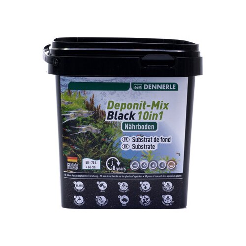 Dennerle deponit mix black 10u1 granulat za akvarijum, 2.4kg Cene