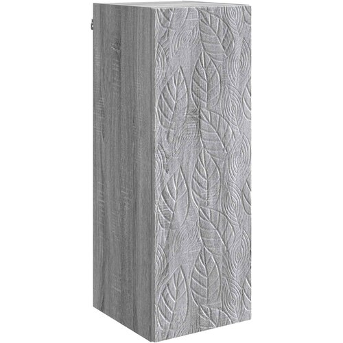 vidaXL Ormar za montažu na zid 33 x 34 5 x 90 cm Konstruirano drvo - Siva Sonoma 33 x 34 5 x 90 cm Cene
