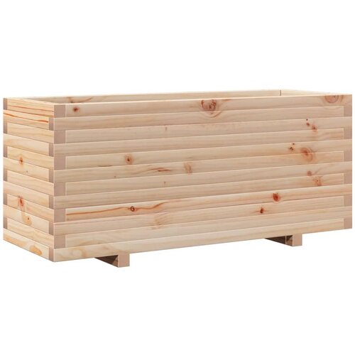 Maison Chic Vrtno cvetlično korito - Cvetlični Lonec 110x40x49,5 cm trdna borovina, (21788815) Slike