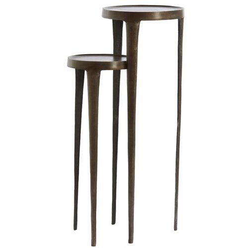 Light &amp;amp; Living Metalni okrugli pomoćni stolići u setu 2 kom 35x35 cm Tobias &amp;ndash; Slike