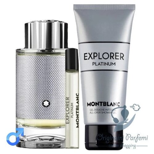 Mont Blanc muški  Explorer Platinum Set Cene