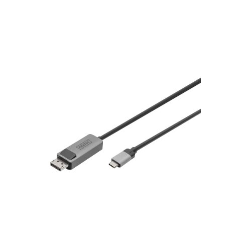 Digitus DB-300334-010-S DisplayPort / USB-C® adapter [1x USB-C® - 1x muški konektor DisplayPort] crna sa zaštitom, okrugli 1 m Cijene