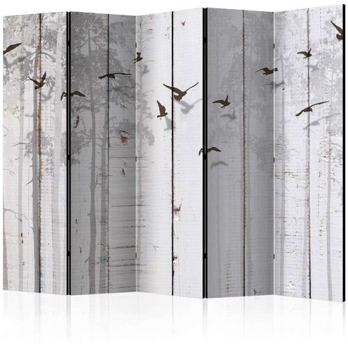  Paravan u 5 dijelova - Birds on Boards II [Room Dividers] 225x172 Cijene
