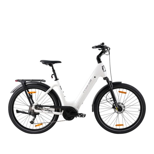 TTGO Električno kolo Z5, 250 W, srednji pogon, baterija 36 V 18 Ah, bela, (5000234160) Cene