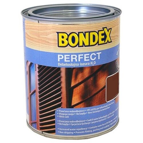 BONDEX Lazurni premaz za drvo Perfect 0.75l mahagoni Cene