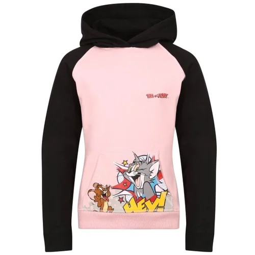 TOM AND JERRY TOM JERRY SMILE HOODIE-B Dječja majica, ružičasta, veličina