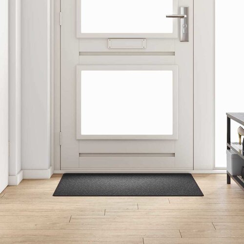  Tepih trkač Tamno siva 100 x 100 cm 100% Polipropilen Slike