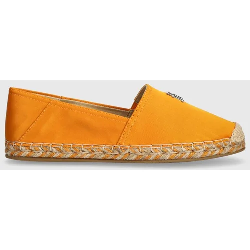 Tommy Hilfiger Espadrile TH SATIN FLAT ESPADRILLE boja: žuta, FW0FW07881