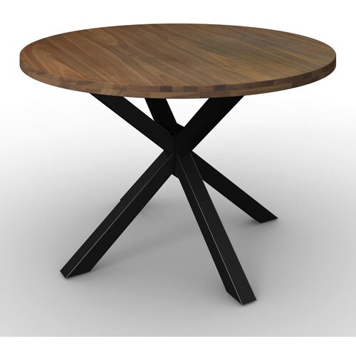 Bessagi Home Jedilna Miza Rene, Les Akacije, &amp;Oslash; 120cm Slike