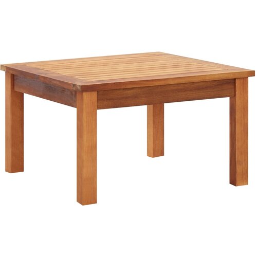 vidaXL Vrtna klubska mizica 60x60x36 cm trden akacijev les, (20580700) Cene