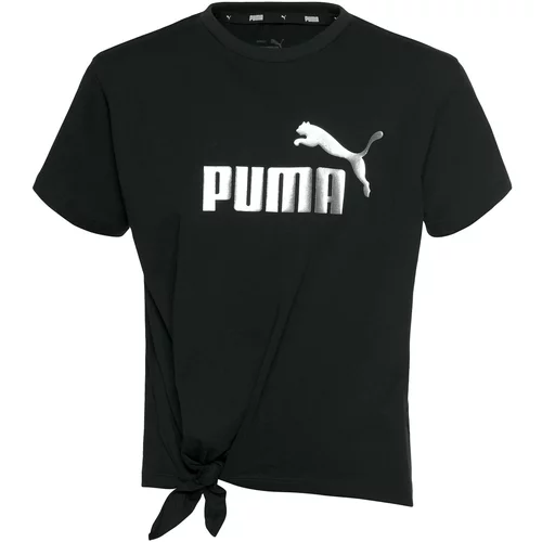 Puma Majica crna / bijela