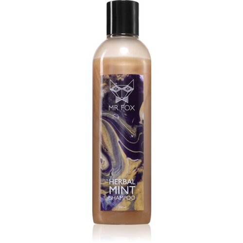 Mr. Fox Herbal Mint Shampoo biljni &amp;scaron;ampon za mu&amp;scaron;karce 250 ml Slike