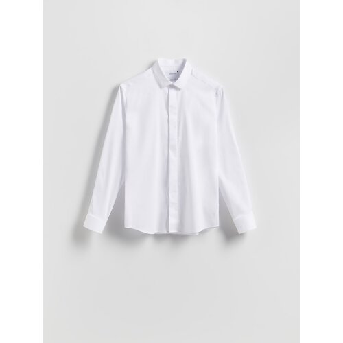 Reserved Super slim fit obična ko&scaron;ulja - bijela Cijene