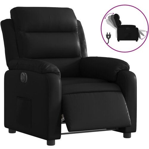 Maison Chic Električni naslanjač - Relax naslanjač črno umetno usnje, (22062038) Cene