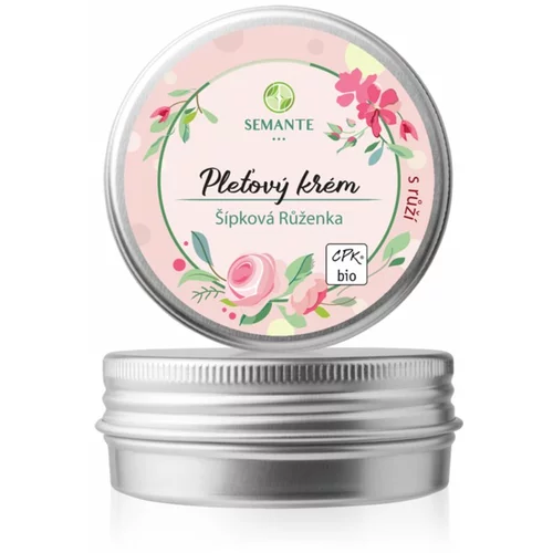 Naturalis Semante Rose Face Cream dnevna vlažilna krema v BIO kakovosti 50 ml