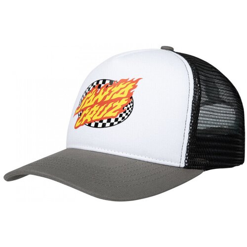Santa Cruz Oval check flame Bijela Slike