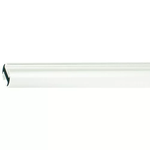 EXPO AMBIENTE Vodilica za zavjese (Duljina: 160 cm, Bijele boje, 20 mm)
