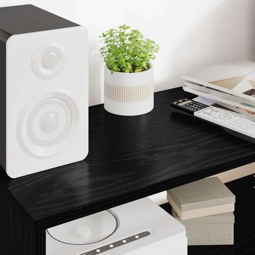  ormar Crni hrast 80 x 30 x 40 cm Konstruirano drvo Slike