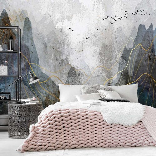  Tapeta - Misty Mountain Pass 450x315 Slike