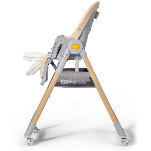 Kinderkraft stolček za hranjenje lastree&amp;trade; wood Slike