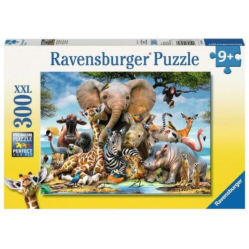 Ravensburger puzzle - Afrički prijatelji - 300 delova Slike