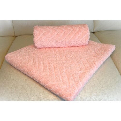 Crafter Peškir Zig Zag 50x90cm 450g/m2 svetlo puder Cene