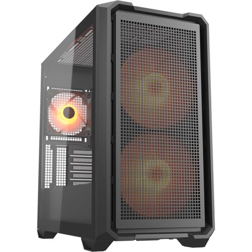 Cougar MX600 Mini RGB PC Case, Mini Tower, Black - CGR-5GC9B-RGB Slike