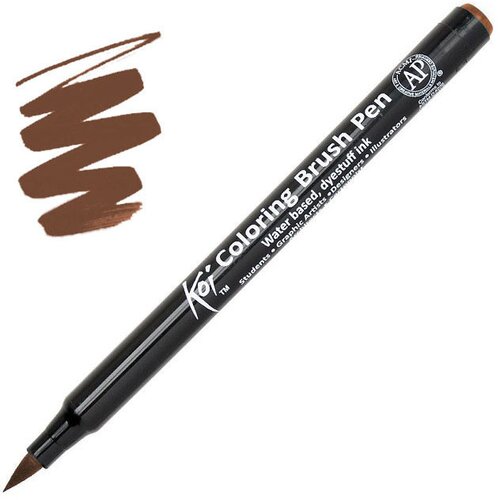  Flomaster Sakura Koi Coloring Brush Pen | Brown Cene