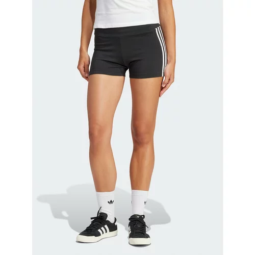 Adidas Športne kratke hlače 3-Stripes IP2980 Črna Slim Fit