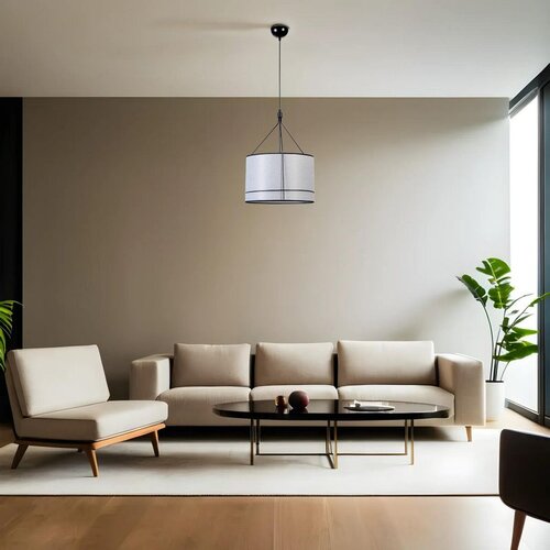 Opviq violet siyah Hasır gri abajurlu Sarkıt blackgrey chandelier Cene