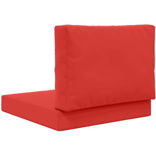  Jastuk za vanjsku sofU 2 pcs Crvena Poliester - Crvena 60 x 60 cm 1x sjedalo +1x naslon (3D bez bartaga) Slike