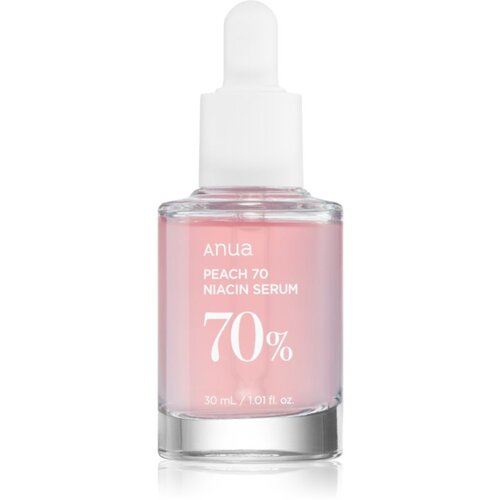 Anua Peach 70% Niacin Serum posvetlitveni in vlažilni serum za raz&amp;scaron;irjene pore in gube 30 ml Slike