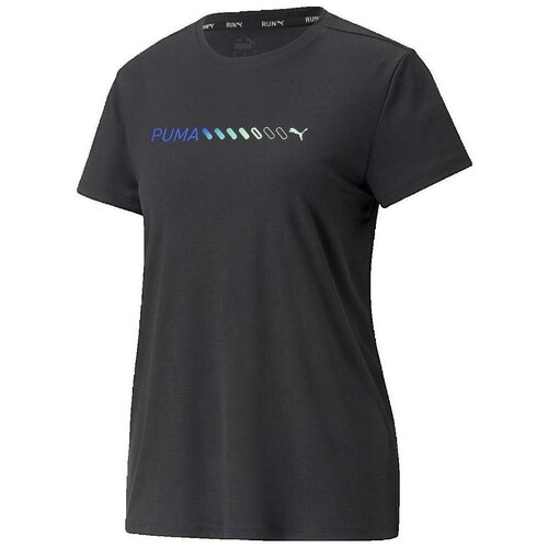 Puma Majice s kratkimi rokavi T-shirt Run pour femme Črna Cene