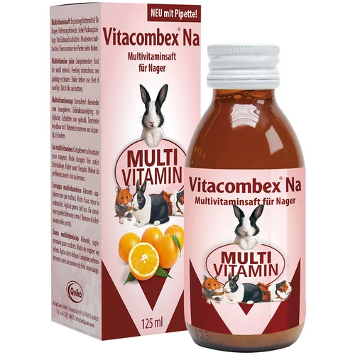 zooplus Quiko Vitacombex NA multivitaminski sok za glodavce - 2 x 125 ml