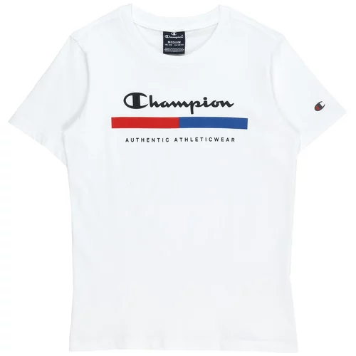 Champion Authentic Athletic Apparel Majica mornarsko plava / crna / bijela / prljavo bijela