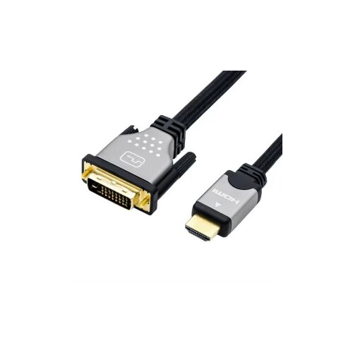 Roline DVI / HDMI priključni kabel DVI-D 24+1-polni utikač, HDMI A utikač 7.50 m crna, srebrna 11.04.5874 sa zaštitom, u Cijene
